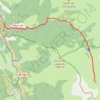 Itinéraire Aspe les ânes - Etape 1, distance, dénivelé, altitude, carte, profil, trace GPS