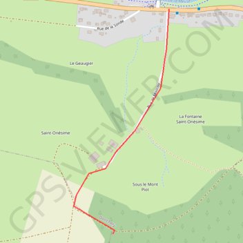 Itinéraire OpenLayers.Feature.Vector_1350, distance, dénivelé, altitude, carte, profil, trace GPS
