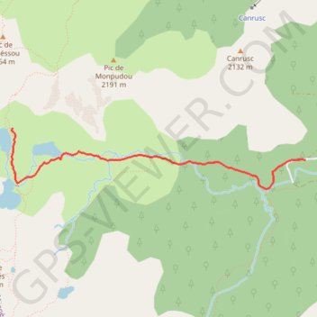 Itinéraire Les trois étangs de Rabassoles, distance, dénivelé, altitude, carte, profil, trace GPS