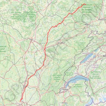 Itinéraire Track [object Promise], distance, dénivelé, altitude, carte, profil, trace GPS