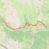 Itinéraire Val Maira - Chambeyron J2 - Chiappera - Ussolo, distance, dénivelé, altitude, carte, profil, trace GPS