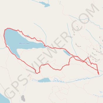 Itinéraire Morte Lake, Quadra Island, distance, dénivelé, altitude, carte, profil, trace GPS