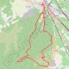 Itinéraire Le plateau d'Orgon, distance, dénivelé, altitude, carte, profil, trace GPS