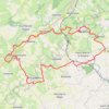 Itinéraire Tollevastaise, distance, dénivelé, altitude, carte, profil, trace GPS