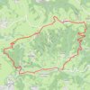 Itinéraire Aveyron - Crêtes du Puy de Wolf, distance, dénivelé, altitude, carte, profil, trace GPS