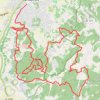 Itinéraire Randonnée sur Pernes les Fontaines, distance, dénivelé, altitude, carte, profil, trace GPS