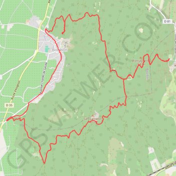 Itinéraire Frigolet Boulbon, distance, dénivelé, altitude, carte, profil, trace GPS