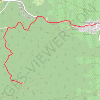 Itinéraire Rue du Winzenberg, D 203, distance, dénivelé, altitude, carte, profil, trace GPS