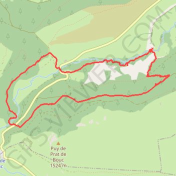 Itinéraire La cascade des Vergnes - Albepierre, distance, dénivelé, altitude, carte, profil, trace GPS