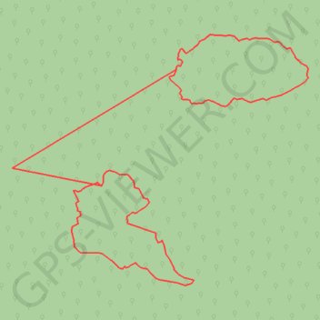 Itinéraire Waypoints_13-JAN-23, distance, dénivelé, altitude, carte, profil, trace GPS