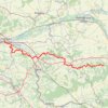 Itinéraire GR 2 : De Vauchassis (Aube) à Montereau-Fault-Yonne (Seine-et-Marne), distance, dénivelé, altitude, carte, profil, trace GPS