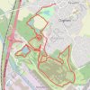Itinéraire Parc des Hautois - Oignies, distance, dénivelé, altitude, carte, profil, trace GPS