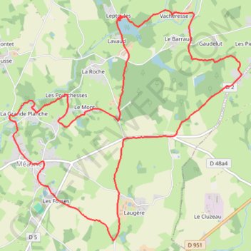 Itinéraire Circuit de sources - Méasnes, distance, dénivelé, altitude, carte, profil, trace GPS