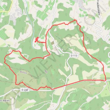 Itinéraire Plateau des Claparèdes - Saignon, distance, dénivelé, altitude, carte, profil, trace GPS