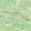 Itinéraire Crête de Bluye - Du Col de Fontaube à Mollans-sur-Ouvèze, distance, dénivelé, altitude, carte, profil, trace GPS