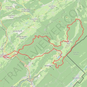 Itinéraire Tour du Risous-départ St Laurent-21794575, distance, dénivelé, altitude, carte, profil, trace GPS