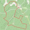 Itinéraire Étangs et pinèdes autour de Lucmau, distance, dénivelé, altitude, carte, profil, trace GPS