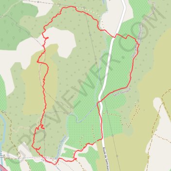 Itinéraire Gebre et Gibret - Rabieux, distance, dénivelé, altitude, carte, profil, trace GPS