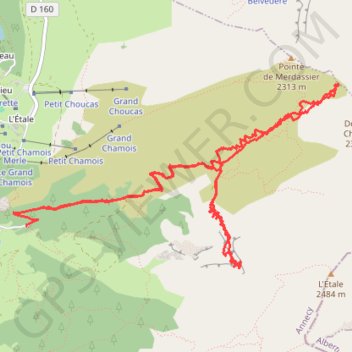 Itinéraire Blonniere et coillu, distance, dénivelé, altitude, carte, profil, trace GPS
