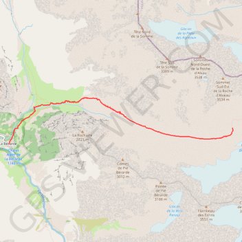Itinéraire Vallon de bonne pierre, distance, dénivelé, altitude, carte, profil, trace GPS