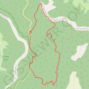 Itinéraire La Roche des Arnauds (Vercors), distance, dénivelé, altitude, carte, profil, trace GPS