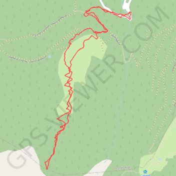 Itinéraire Barlagne : Du pont de l'Arpet (Vallée d'Aspe), distance, dénivelé, altitude, carte, profil, trace GPS