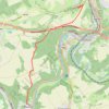 Itinéraire HASTIERE- Dinant par les hauteurs-Grotte La Merveilleuse, distance, dénivelé, altitude, carte, profil, trace GPS