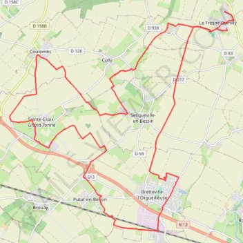 Itinéraire 2026-02-15-09-09-15, distance, dénivelé, altitude, carte, profil, trace GPS
