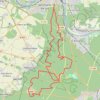 Itinéraire Forêt de Fontainebleau - 9389 - UtagawaVTT.com, distance, dénivelé, altitude, carte, profil, trace GPS