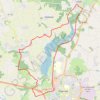 Itinéraire Autour du lac au duc - Ploërmel, distance, dénivelé, altitude, carte, profil, trace GPS
