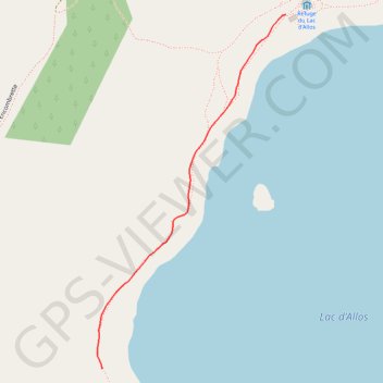 Itinéraire Tour-Lac-Allos (1).MP4, distance, dénivelé, altitude, carte, profil, trace GPS