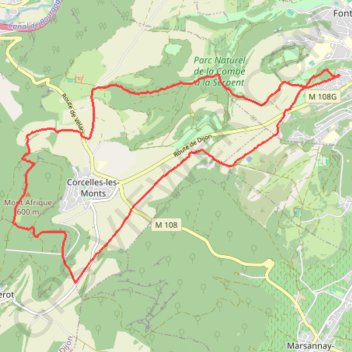 Itinéraire Un petit tour, distance, dénivelé, altitude, carte, profil, trace GPS