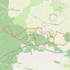 Itinéraire Écaquelon - Montfort, distance, dénivelé, altitude, carte, profil, trace GPS