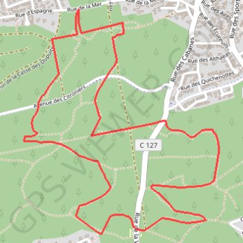 Itinéraire Les cabanes - La Tranche-sur-Mer, distance, dénivelé, altitude, carte, profil, trace GPS
