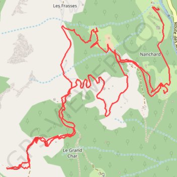 Itinéraire La Giettaz, distance, dénivelé, altitude, carte, profil, trace GPS