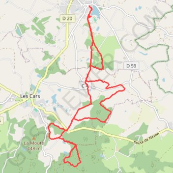 Itinéraire Randonnée du 18/02/2024 à 08:26, distance, dénivelé, altitude, carte, profil, trace GPS