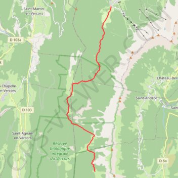 Itinéraire Corrençon - jasse du play, distance, dénivelé, altitude, carte, profil, trace GPS