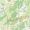 Itinéraire Corté Mont Cinto étape 1, distance, dénivelé, altitude, carte, profil, trace GPS