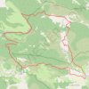 Itinéraire Baronnies - Montagne Chamouse par Eygalayes, distance, dénivelé, altitude, carte, profil, trace GPS