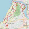 Itinéraire Balade dans Biarritz, distance, dénivelé, altitude, carte, profil, trace GPS