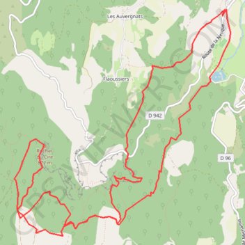 Itinéraire Baronnies - Gorges Nesques - Mont Cire, distance, dénivelé, altitude, carte, profil, trace GPS