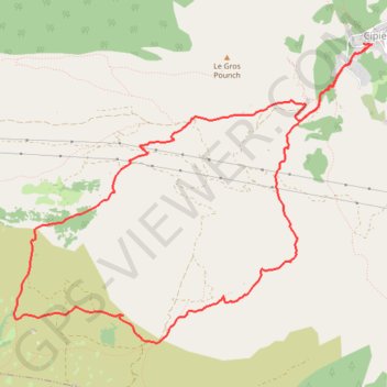 Itinéraire 2024 12 06 - plateau de calern depuis Cipières pix, distance, dénivelé, altitude, carte, profil, trace GPS