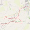 Itinéraire parcours du matin, distance, dénivelé, altitude, carte, profil, trace GPS