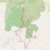 Itinéraire Roquebrune, distance, dénivelé, altitude, carte, profil, trace GPS