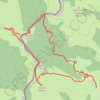 Itinéraire Ixtauz, Antsola, Autza, Harrigorri en circuit depuis Apialephoa, distance, dénivelé, altitude, carte, profil, trace GPS