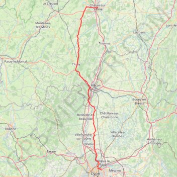 Itinéraire 148 Rue Alexis Perroncel - 1 Place de l'Hôtel de ville, distance, dénivelé, altitude, carte, profil, trace GPS