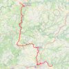 Itinéraire Savignac - Marsal, distance, dénivelé, altitude, carte, profil, trace GPS