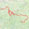 Itinéraire GT_VTT_23_VDef, distance, dénivelé, altitude, carte, profil, trace GPS