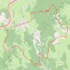 Itinéraire Dans le Forez, au départ de Champoly, distance, dénivelé, altitude, carte, profil, trace GPS