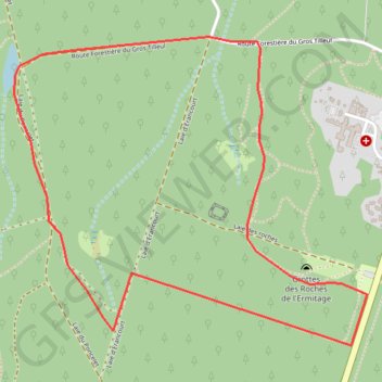 Itinéraire Le sentier de l'Étang, distance, dénivelé, altitude, carte, profil, trace GPS